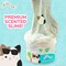 Cam The Cat Premium Coconut Scented Slime, 8 oz. Scented Slime, 2 Fun Slime Add Ins, Fluffy Slime, Pre-Made Slime for Kids, Great 6 Year Old Toys, Super Soft Sludge Toy